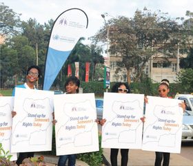 Public advocacy activation run by Kijoh in Kampala