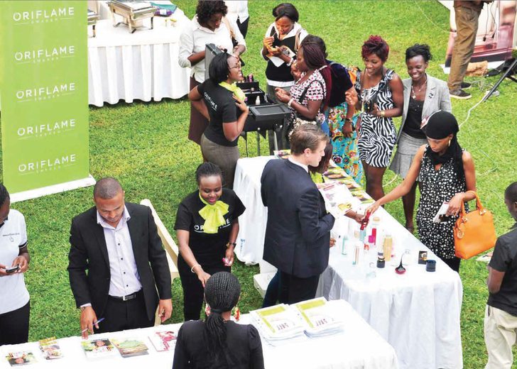 Oriflame Sweden product launch activation
